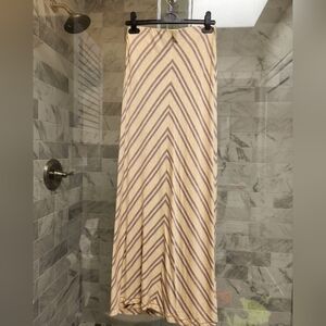 Maxi Skirt XS Yellow and Gray